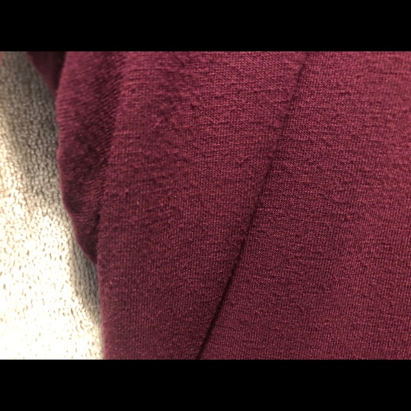 Burgundy/Wine INC Turtleneck, Size XL - Picture 5 of 10